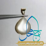 گردنبند طلاروسی مون استون اشکی 245126