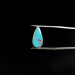 نگین فیروزه طبیعی اشکی 250592