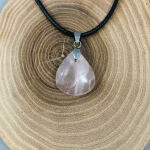 گردنبند رز کوارتز اشکی اصل 251168